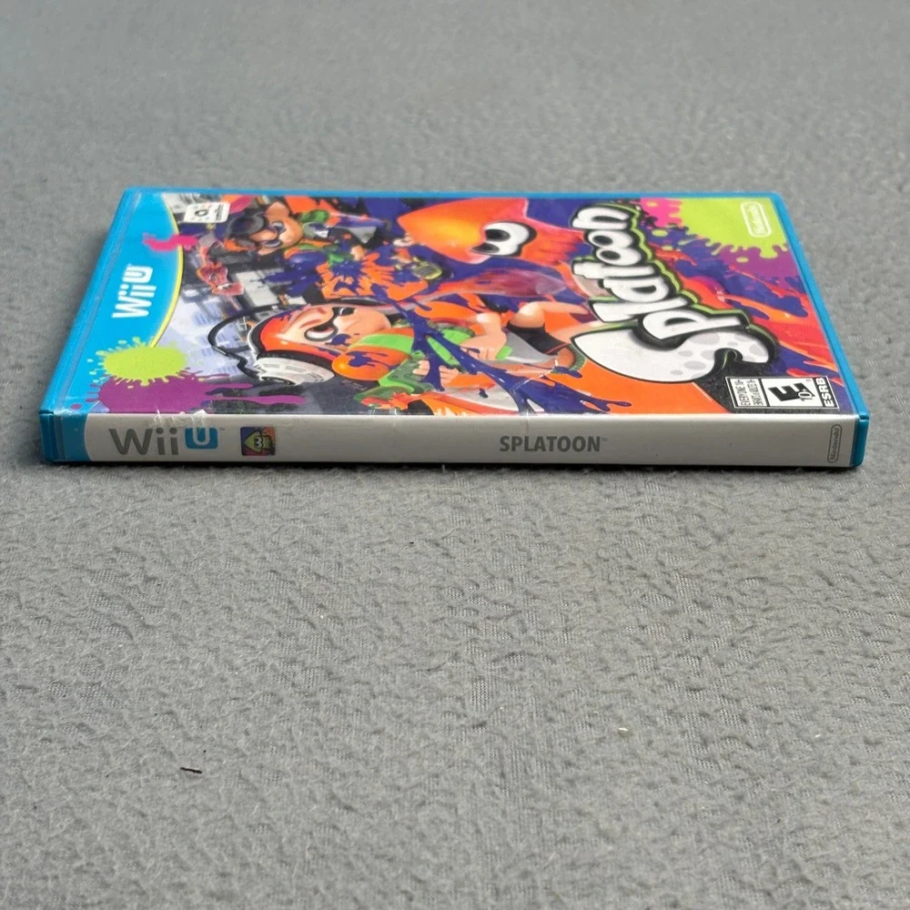 Splatoon Nintendo Wii U Video Game Original Ink Shooter WUP-P-AGME USA